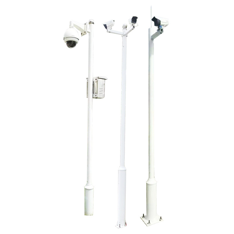 Közúti biztonság támogatása Közlekedési utcai CCTV monitor oszlopok